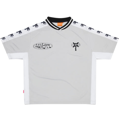 Listen Soccer jersey - Grey and White