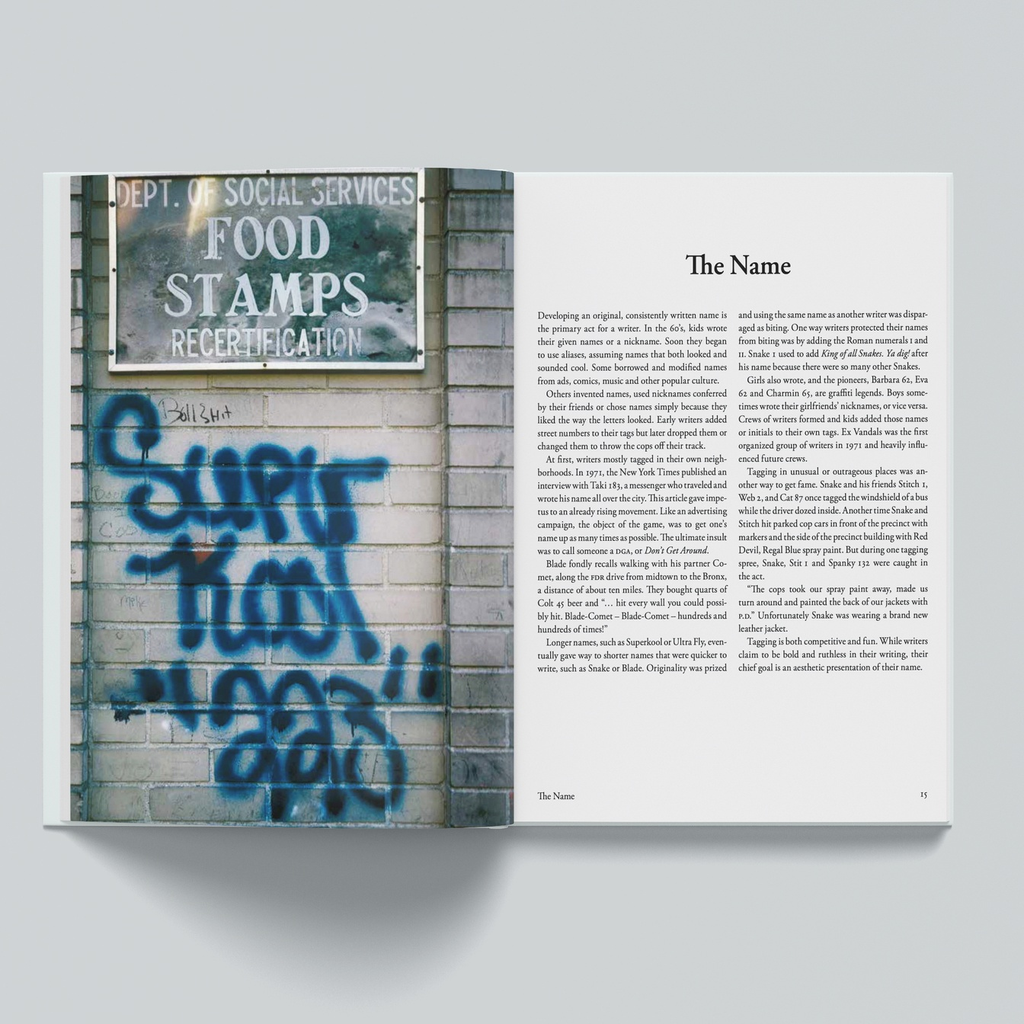 TagTown: The Evolution of New York Graffiti Writing 1963 – 1982 TagTown: The Evolution of New York Graffiti Writing 1963 – 1982