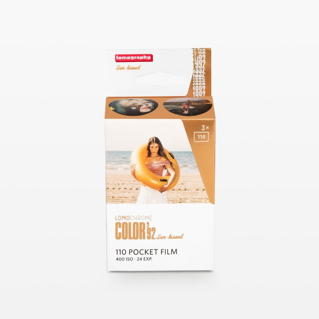 Lomo Chrome Color ’92 Sun-kissed 110 ISO400 - Pack of 3 Lomo Chrome Color ’92 Sun-kissed 110 ISO400 - Pack of 3