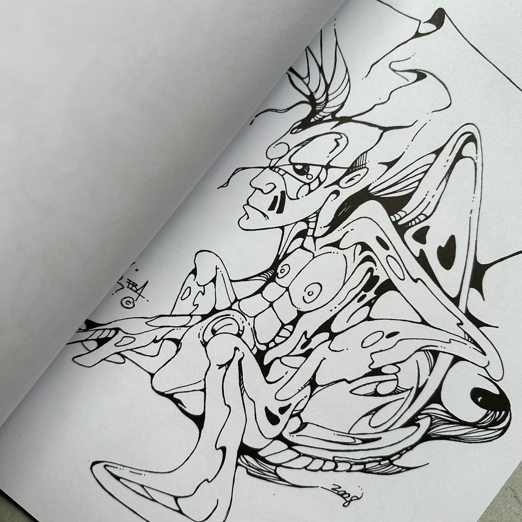 Graffiti Colouring Book - Vol 2 - Characters Graffiti Colouring Book - Vol 2 - Characters