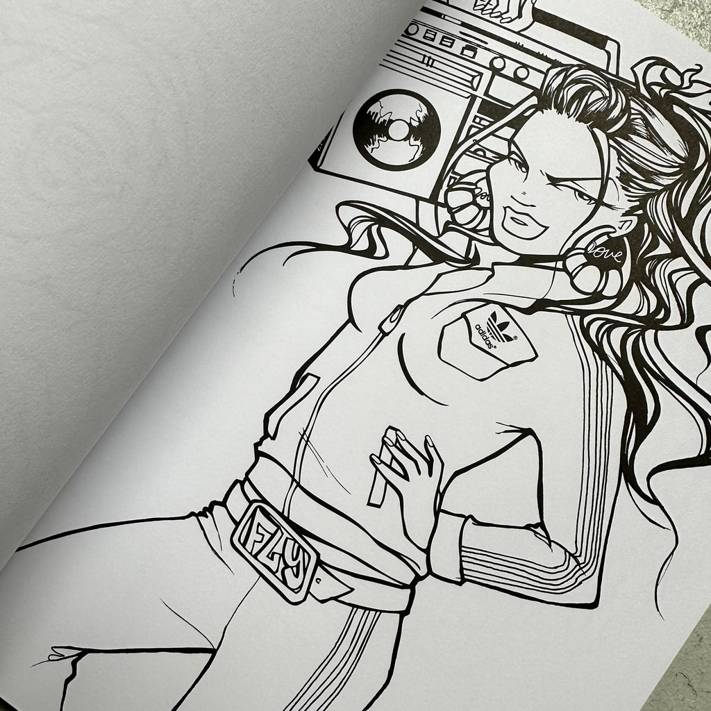 Graffiti Colouring Book - Vol 2 - Characters Graffiti Colouring Book - Vol 2 - Characters