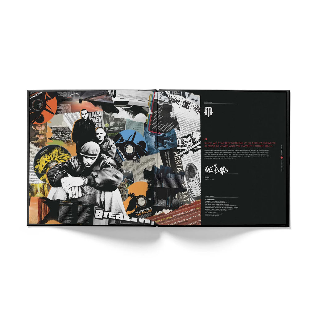 April77 Creative: Two Decades Plus (Signed White Obi-Strip Limited Edition) April77 Creative: Two Decades Plus (Signed White Obi-Strip Limited Edition)