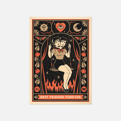 BFF Postcard A6