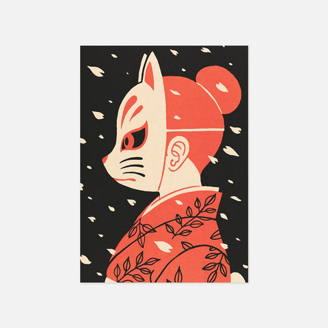 Hanami Postcard A6