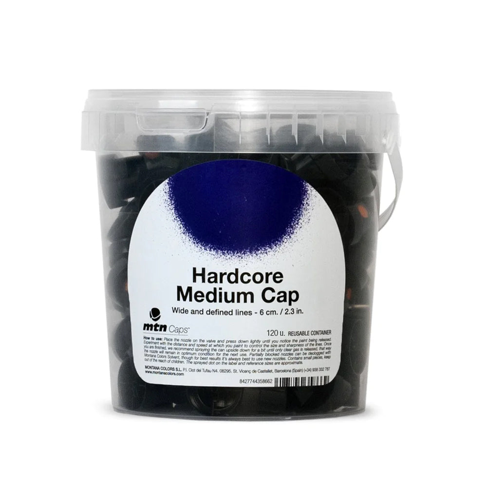 Caps - Hardcore Medium 120 Bucket
