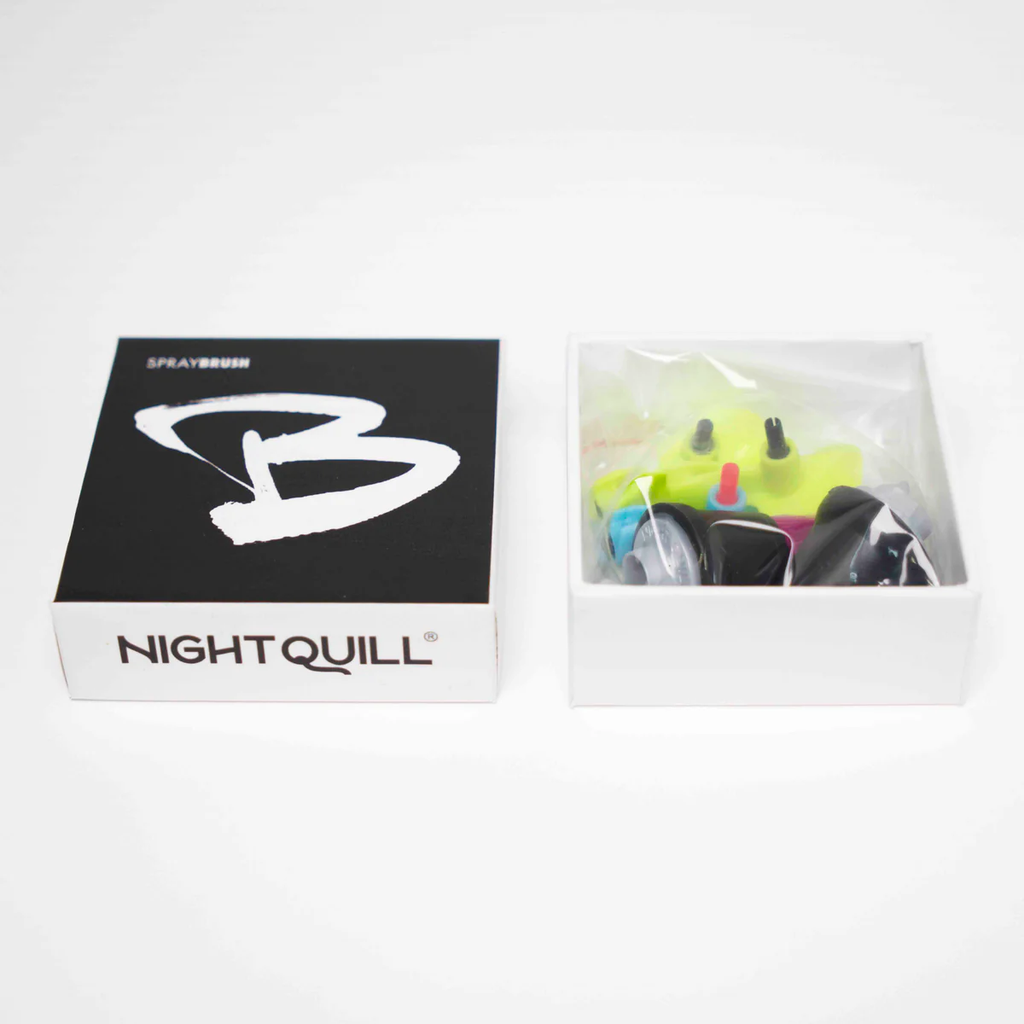 Caps - Night Quill ™ - SprayBRUSH Set Caps - Night Quill ™ - SprayBRUSH Set