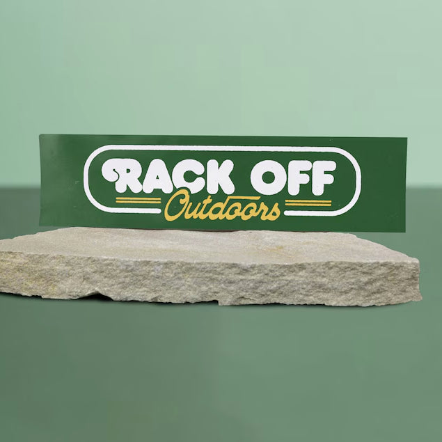 Rack Off Outdoors Vinyl Bumper Sticker Rack Off Outdoors Vinyl Bumper Sticker