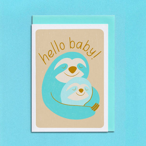 Hello Baby Greeting Card