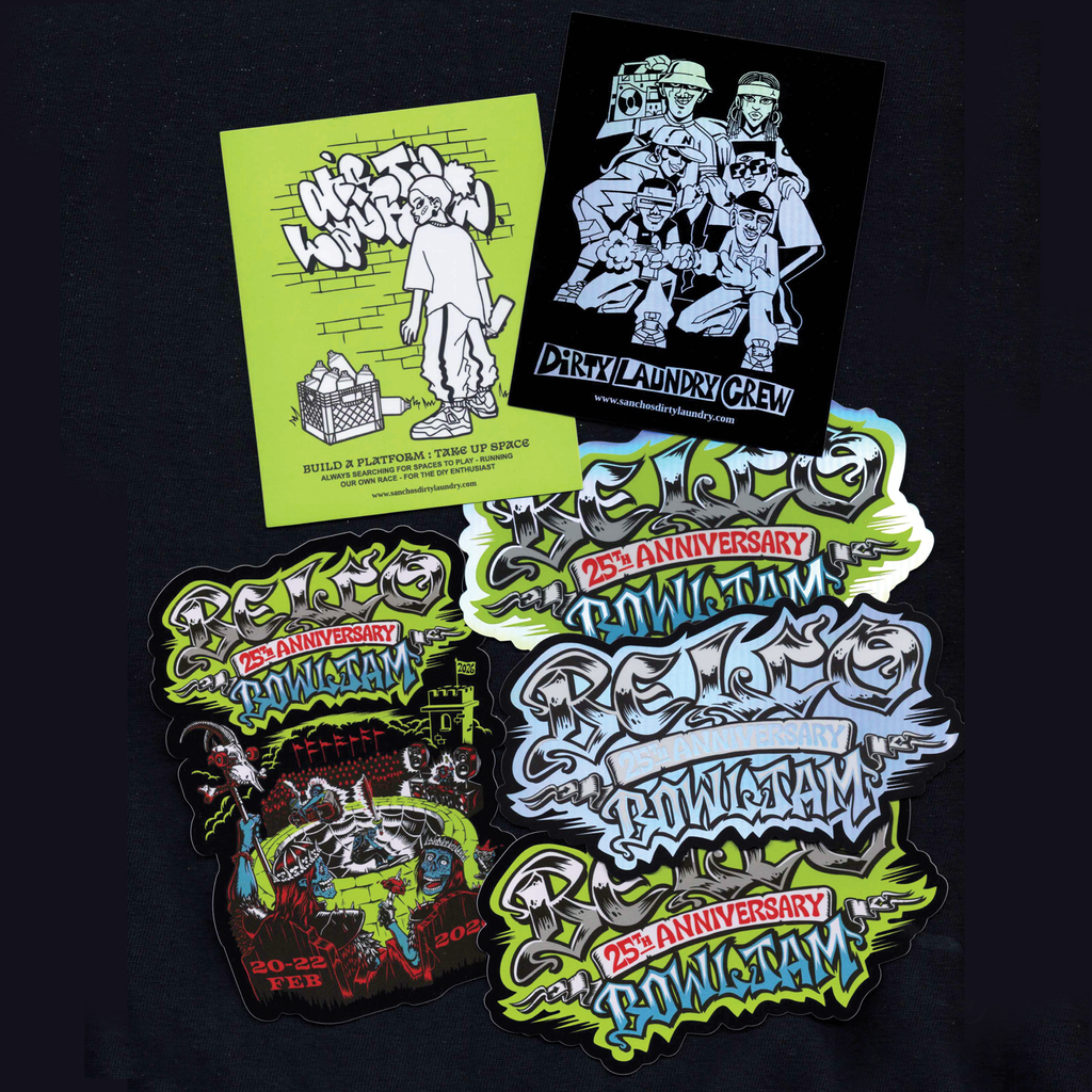 2026 Belco Bowl Jam Sticker Pack 2026 Belco Bowl Jam Sticker Pack