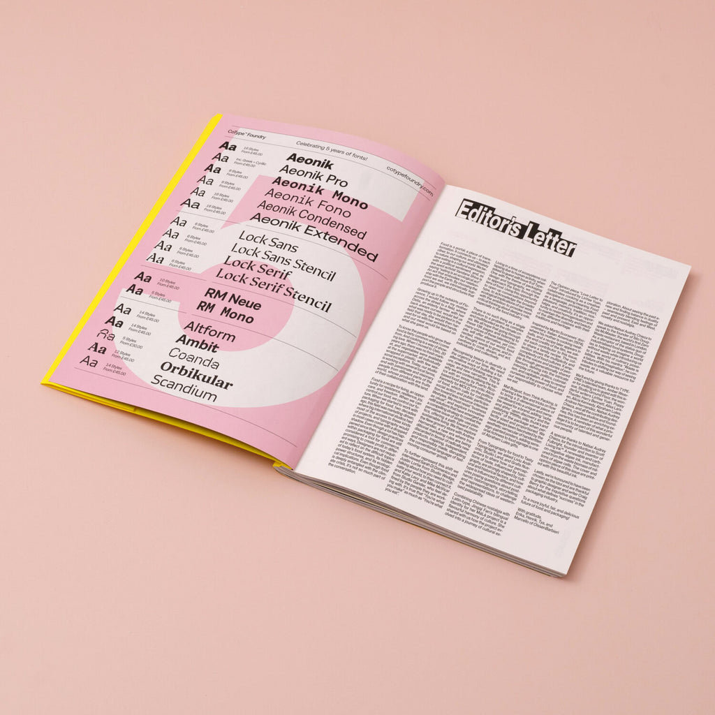 TYPEONE MAGAZINE - Issue 09 TYPEONE MAGAZINE - Issue 09