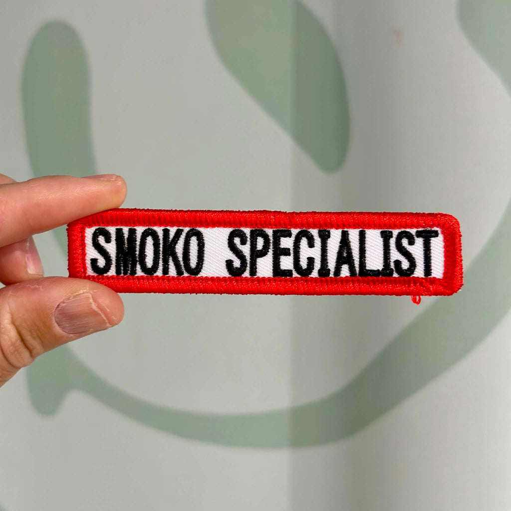 Nametag Patch - Smoko Specialist Nametag Patch - Smoko Specialist