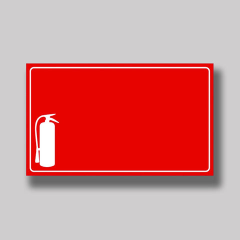 'Extinguisher' Stickers - 50pk