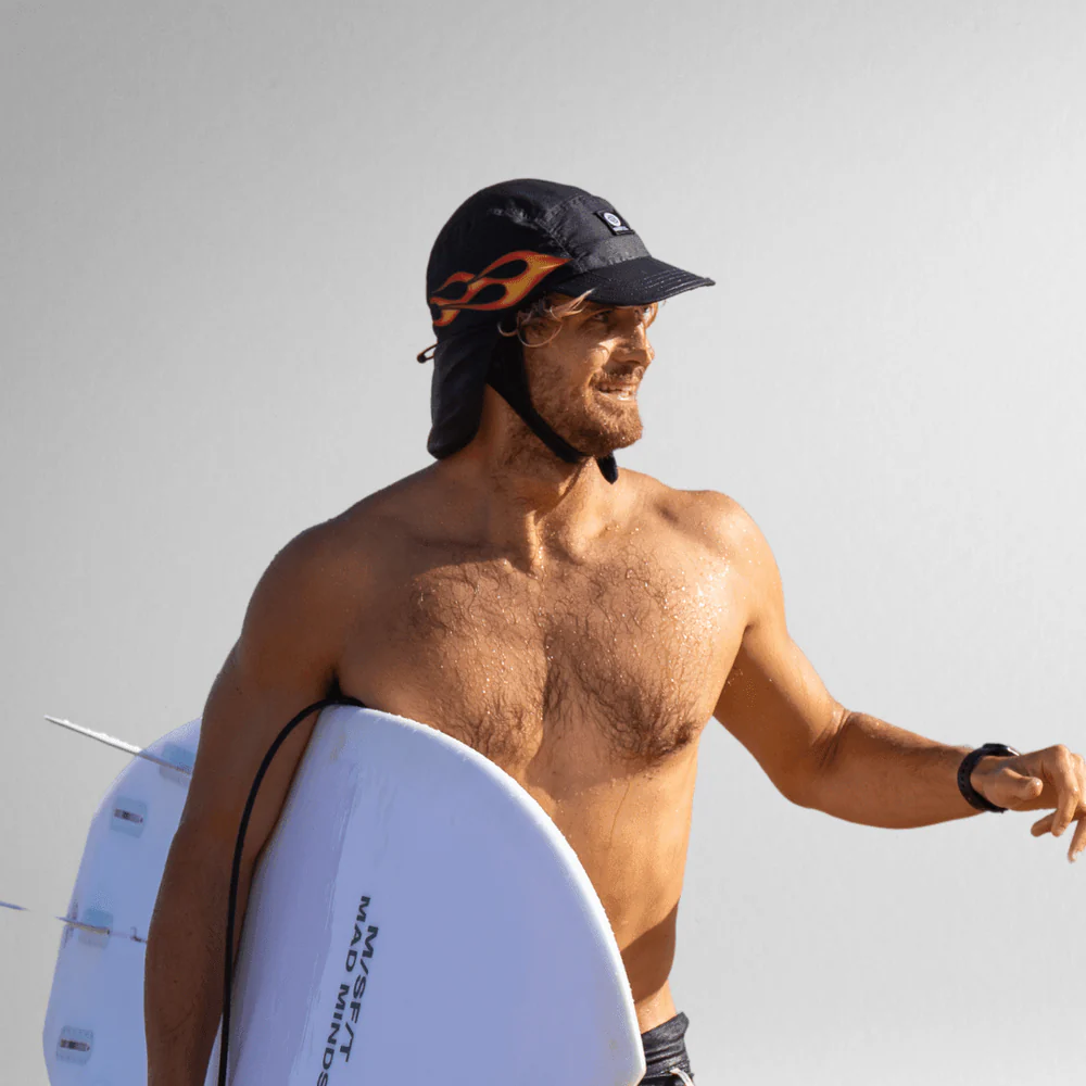 Flames - Boardsox Surf Cap (medium) Flames - Boardsox Surf Cap (medium)