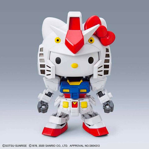 Bandai SD Gundam RX782 x Hello Kitty