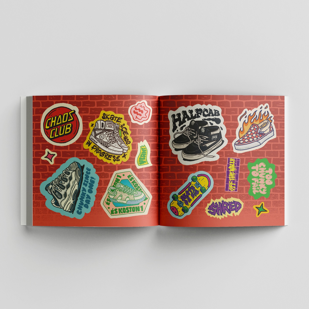 The Sneaker Sticker Book The Sneaker Sticker Book