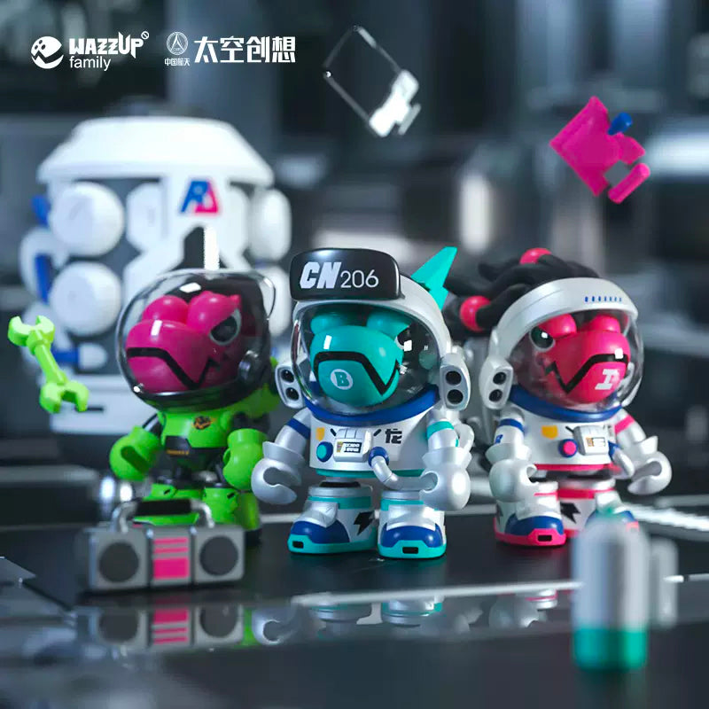 Wazzup Baby Chameleon - Space 206 Series Blindbox Wazzup Baby Chameleon - Space 206 Series Blindbox