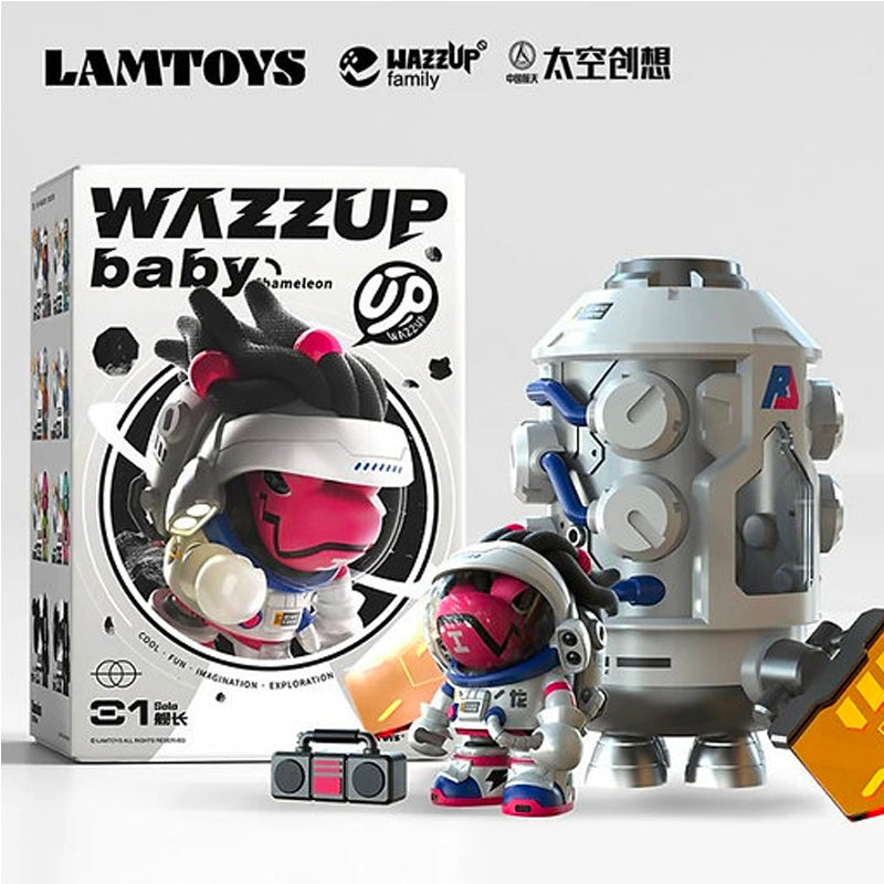 Wazzup Baby Chameleon - Space 206 Series Blindbox Wazzup Baby Chameleon - Space 206 Series Blindbox