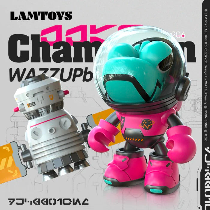 Wazzup Baby Chameleon - Space 206 Series Blindbox Wazzup Baby Chameleon - Space 206 Series Blindbox