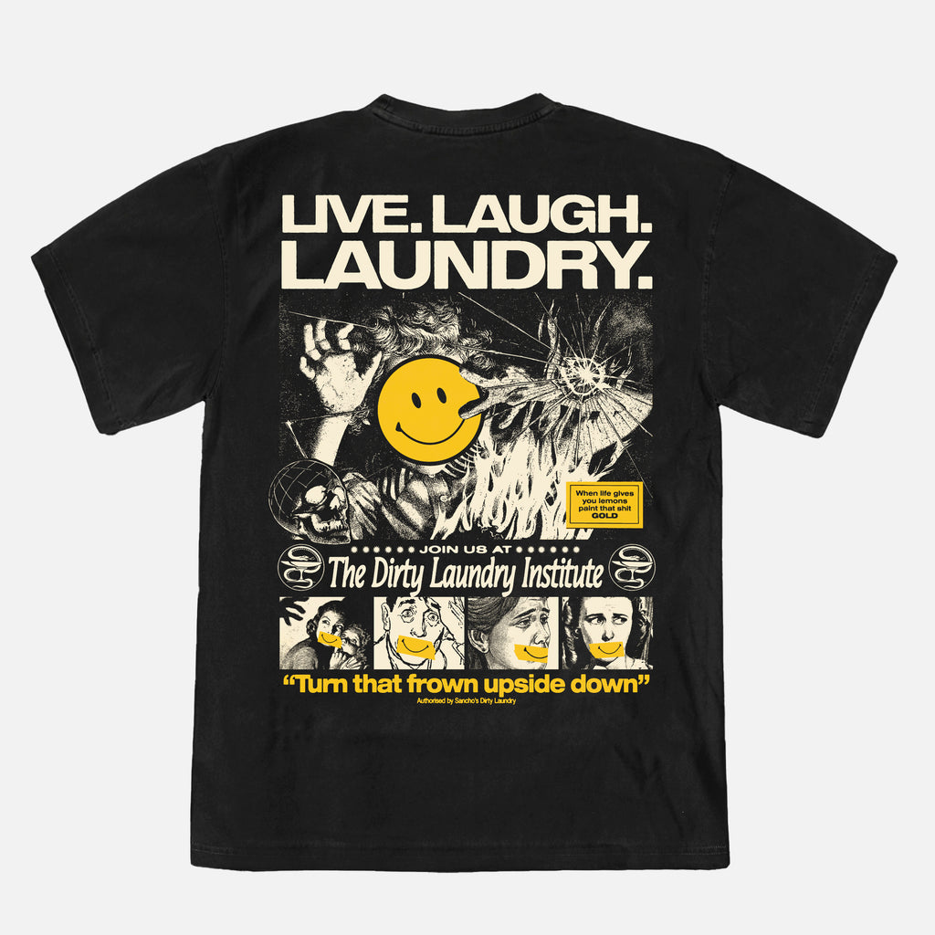 LIVE, LAUGH, LAUNDRY - Shop Fundraiser Tee LIVE, LAUGH, LAUNDRY - Shop Fundraiser Tee