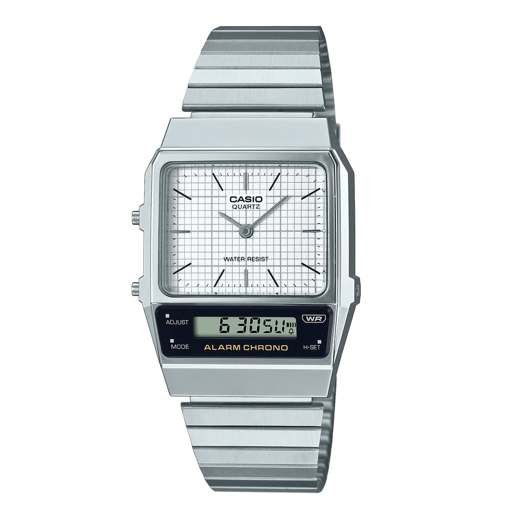 Casio AQ-800E-7ADF Silver Band Unisex Casio AQ-800E-7ADF Silver Band Unisex