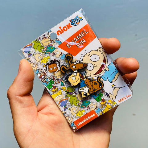 Rugrats - Tommy & Spike Enamel Pin