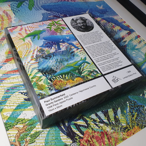 1008 Piece Puzzle - Paul Summerfield Gravity Gardens 2022