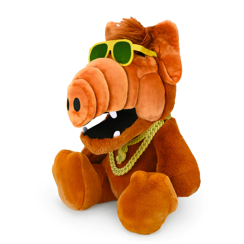 ALF HUGME 16" SHAKE ACTION PLUSH BY KIDROBOT ALF HUGME 16" SHAKE ACTION PLUSH BY KIDROBOT