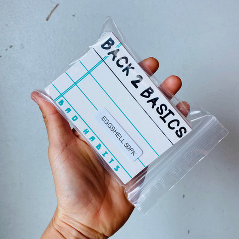 'Back 2 Basics' Stickers - 50pk