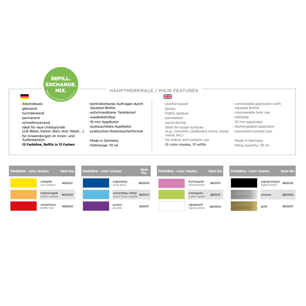 Molotow 860DS Dripstick - 10mm Molotow 860DS Dripstick - 10mm