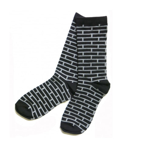 Grey Bricks Socks