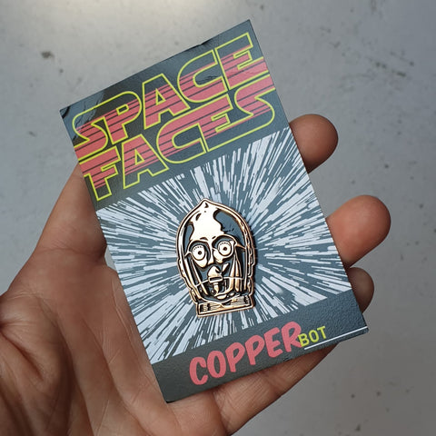 SPACE FACES - Copper Bot