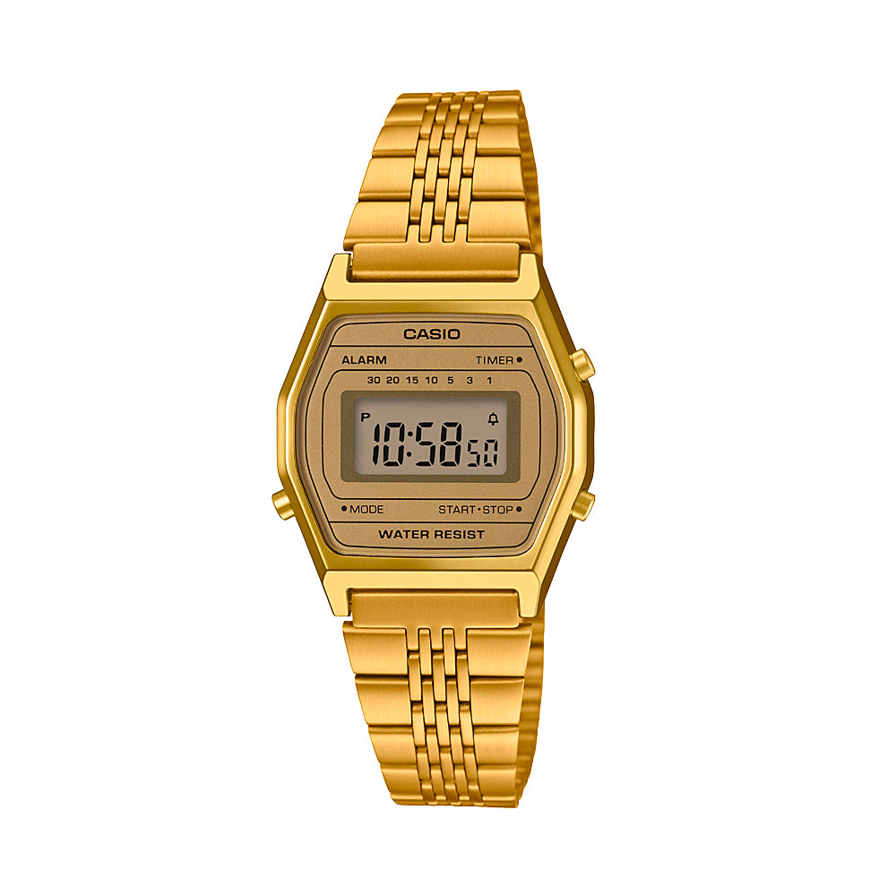 Casio LA690WGA-9DF Ladies Gold Watch Casio LA690WGA-9DF Ladies Gold Watch