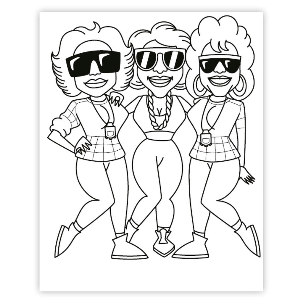 Hip Hop Colouring Book - West Coast Edition Hip Hop Colouring Book - West Coast Edition