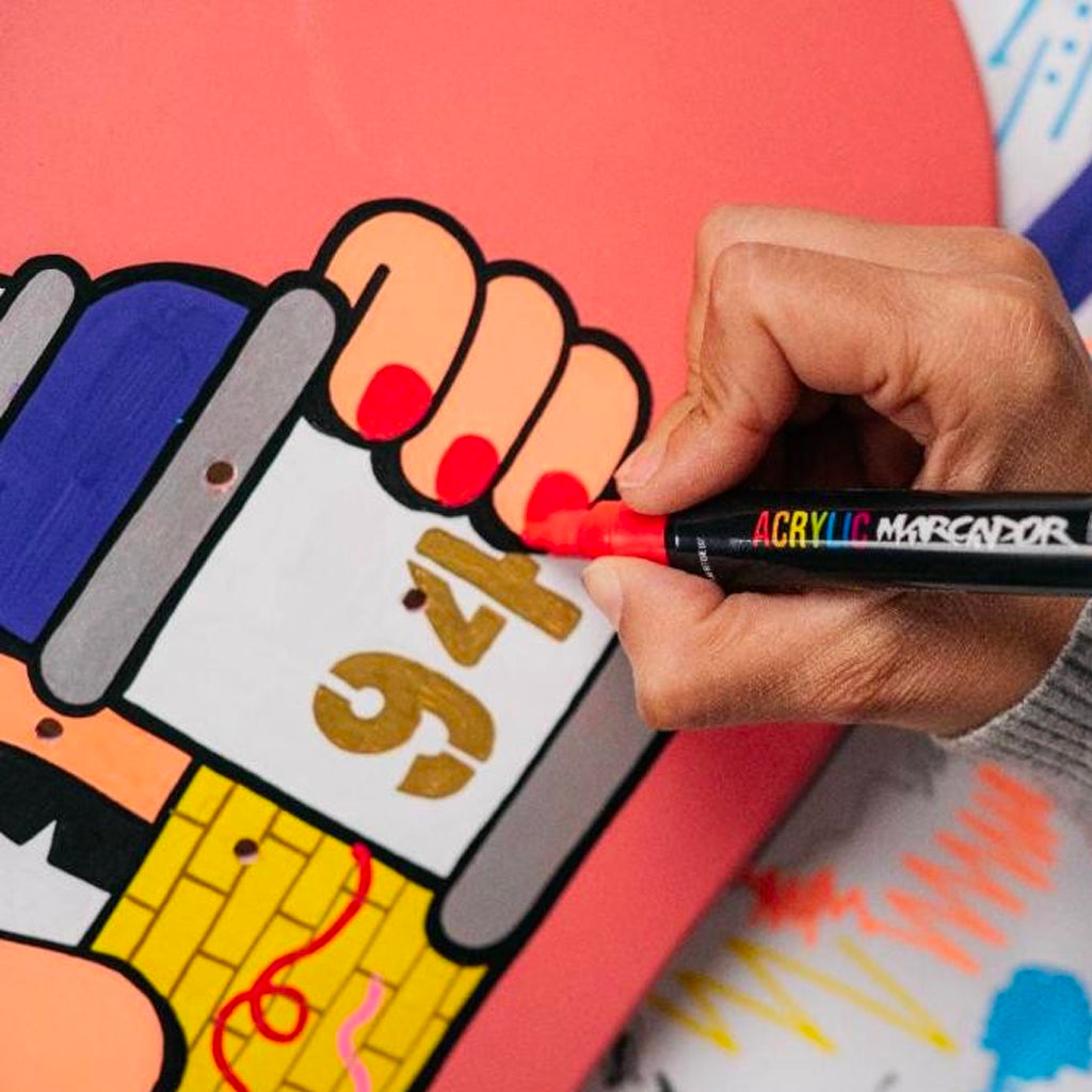 MTN Acrylic Marcador 2MM - 8PK MTN Acrylic Marcador 2MM - 8PK