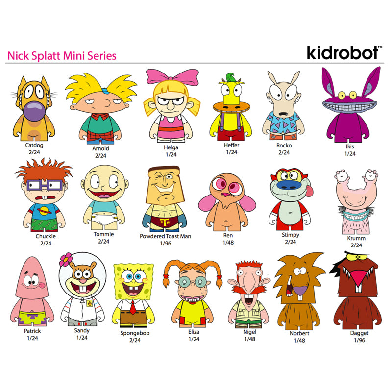 Nickelodeon Nick 90s Blind Box Miniseries Nickelodeon Nick 90s Blind Box Miniseries