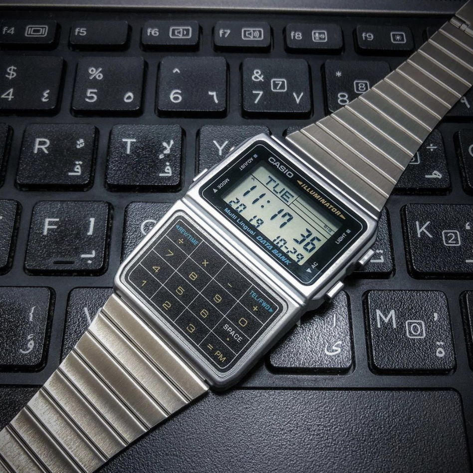 Casio DBC-611-1DF Calculator Databank Watch Unisex Casio DBC-611-1DF Calculator Databank Watch Unisex