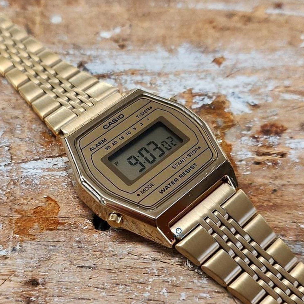 Casio LA690WGA-9DF Ladies Gold Watch Casio LA690WGA-9DF Ladies Gold Watch
