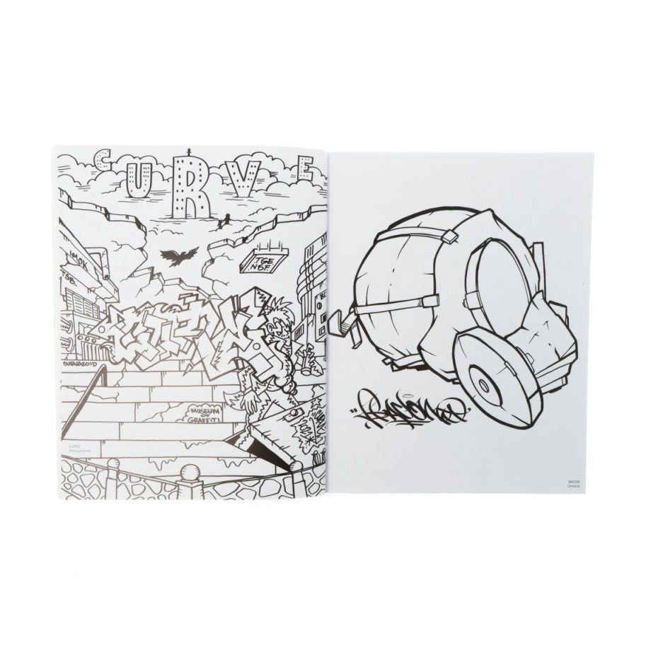 American Graffiti Colouring Book American Graffiti Colouring Book