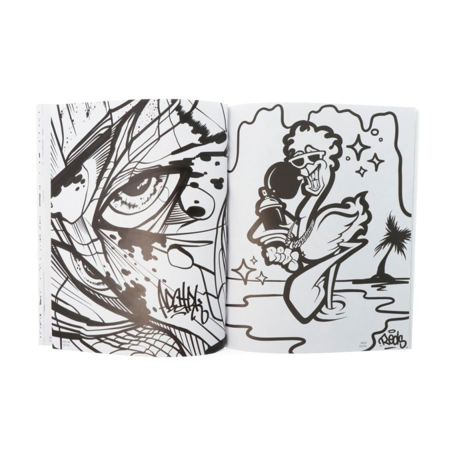 American Graffiti Colouring Book American Graffiti Colouring Book