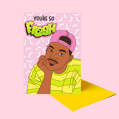 Fresh Prince Greeting Card