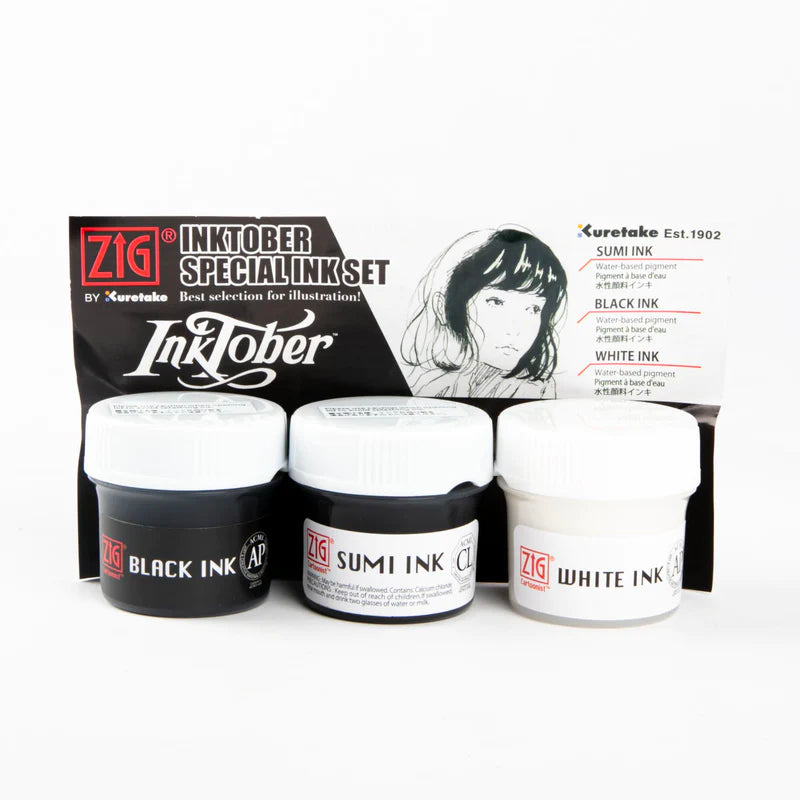 Kuretake ZIG Inktober Special Ink Set Kuretake ZIG Inktober Special Ink Set