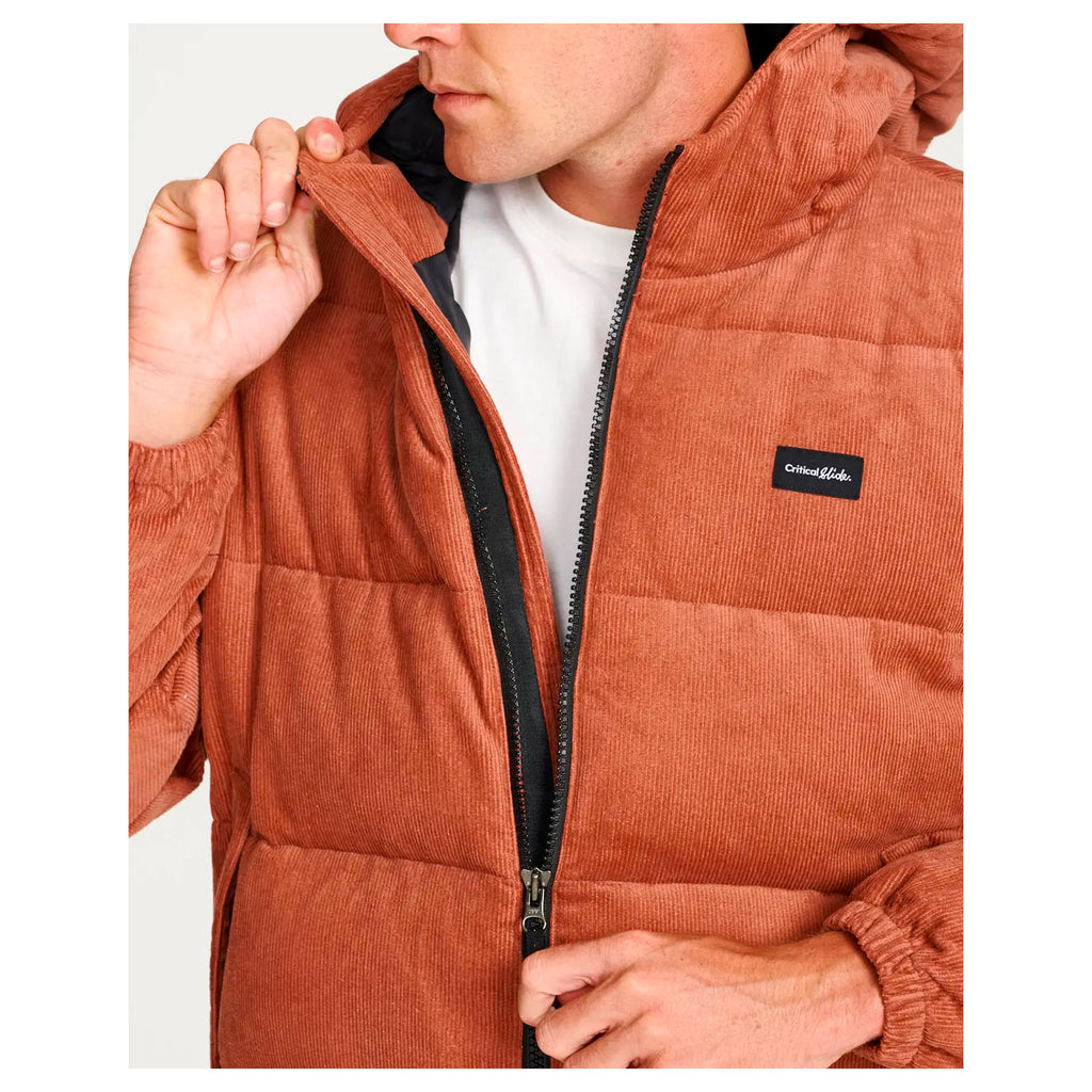SOS Cord Puffer Jacket - Clay SOS Cord Puffer Jacket - Clay