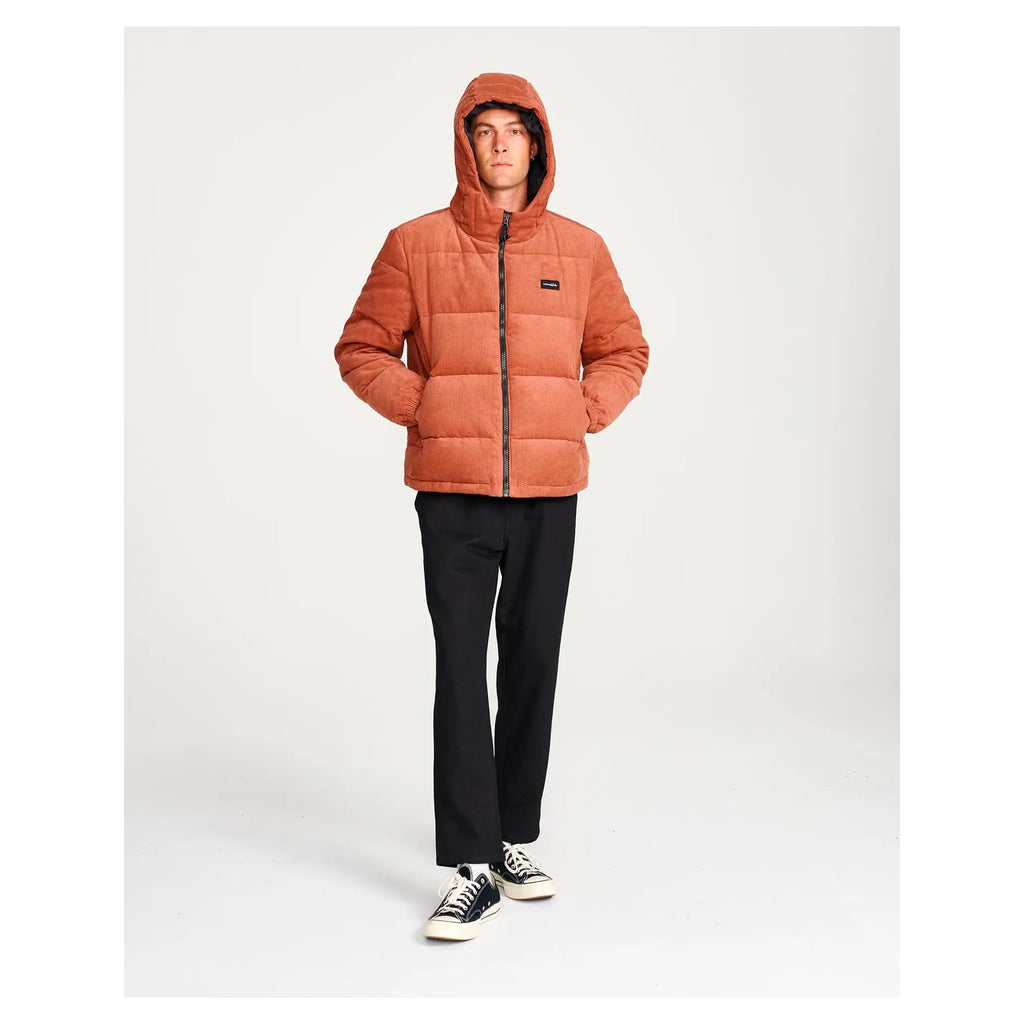 SOS Cord Puffer Jacket - Clay SOS Cord Puffer Jacket - Clay