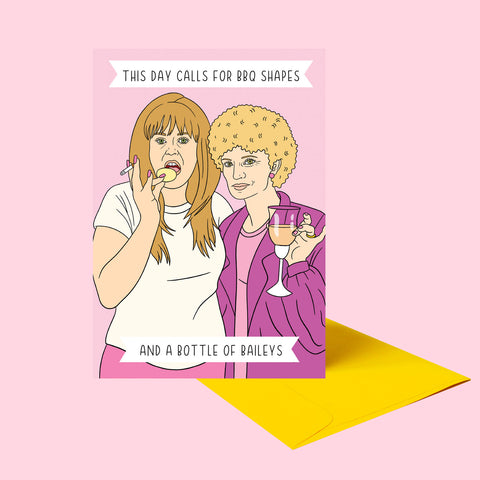 Kath & Kim Greeting Card