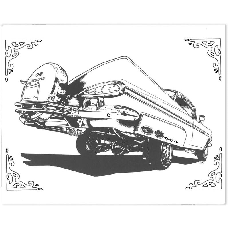 Lowrider Colouring Book Lowrider Colouring Book