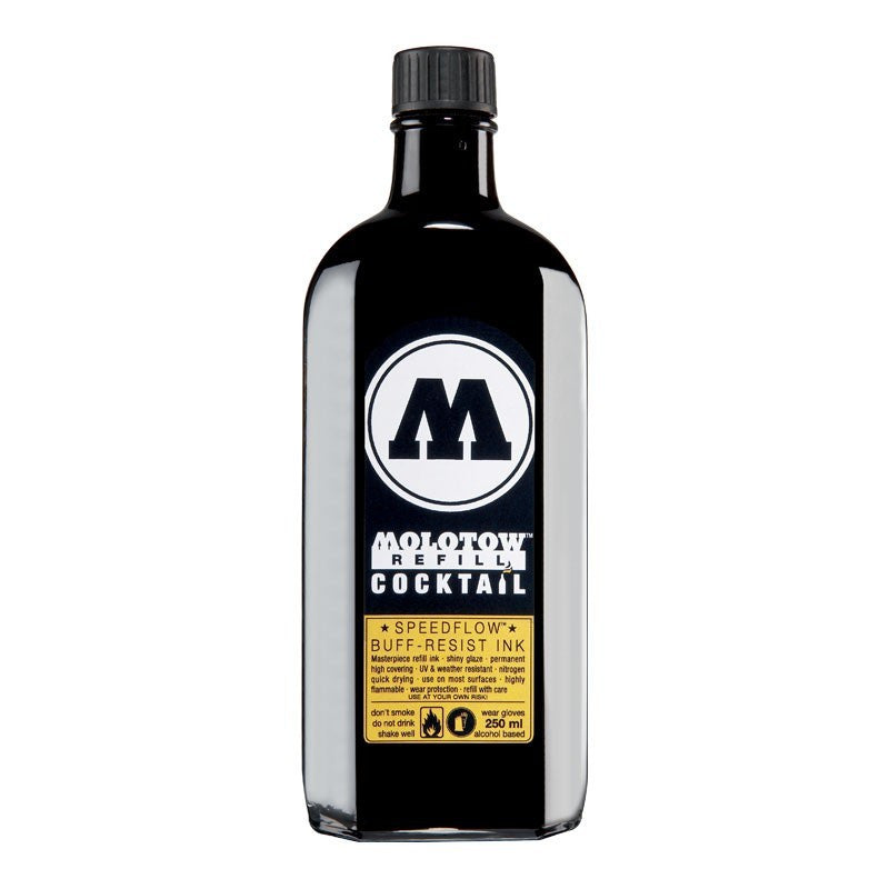 Molotow Speedflow Cocktail 250ml Refill - Buff Resist Molotow Speedflow Cocktail 250ml Refill - Buff Resist