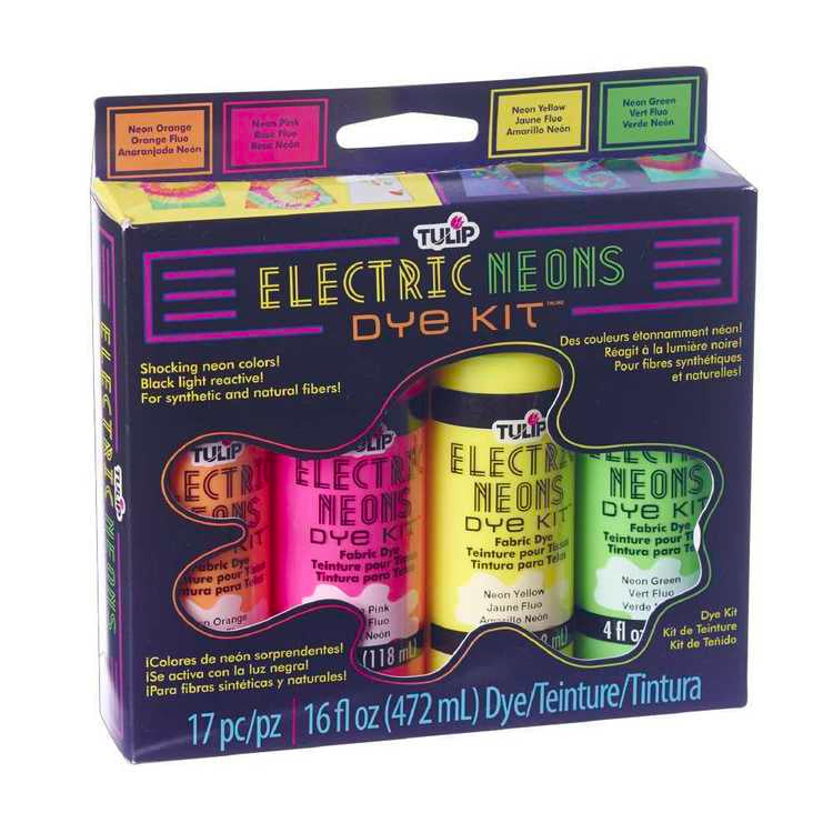 Tulip Electric Neons Dye Kit (118ml bottles) Tulip Electric Neons Dye Kit (118ml bottles)
