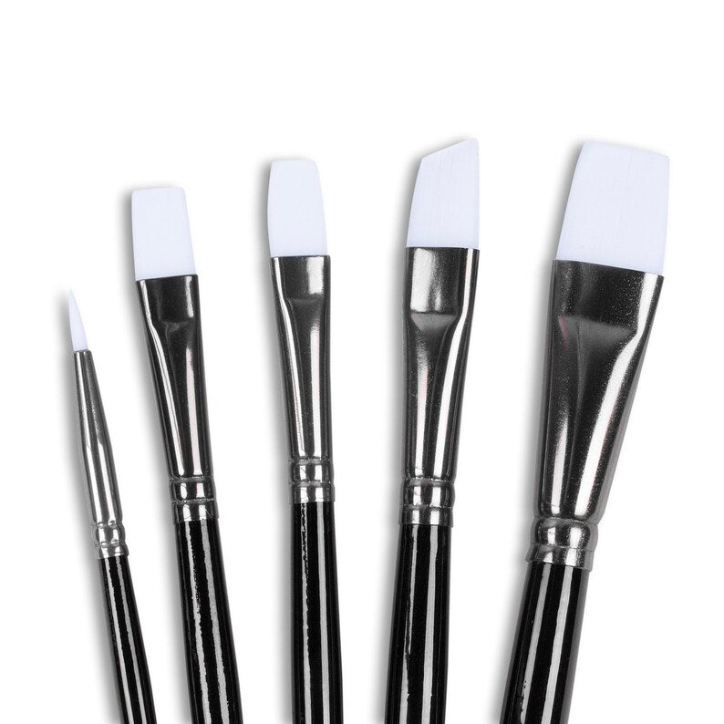 Angelus High Quality Synthetic Brush Set - 5pc Angelus High Quality Synthetic Brush Set - 5pc