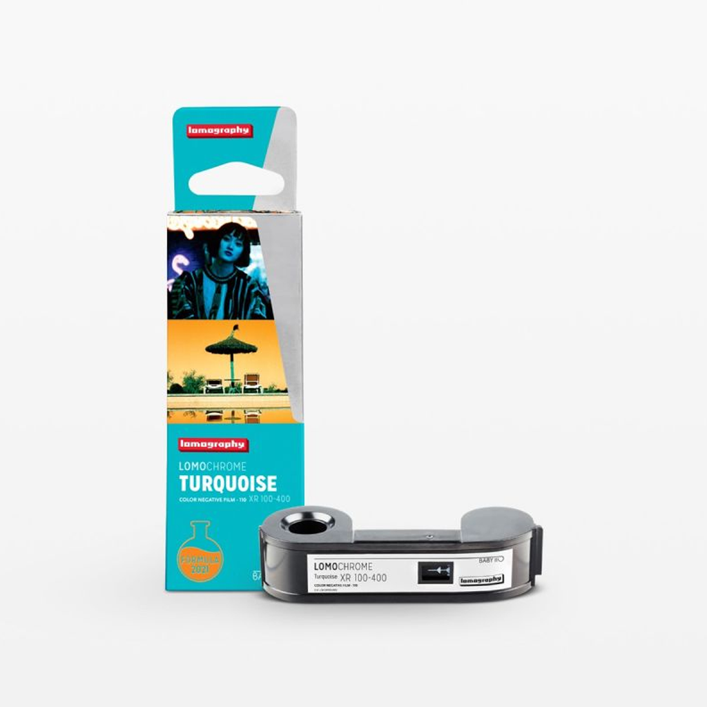 2021 Lomo Chrome Turquoise 110 ISO100–400
