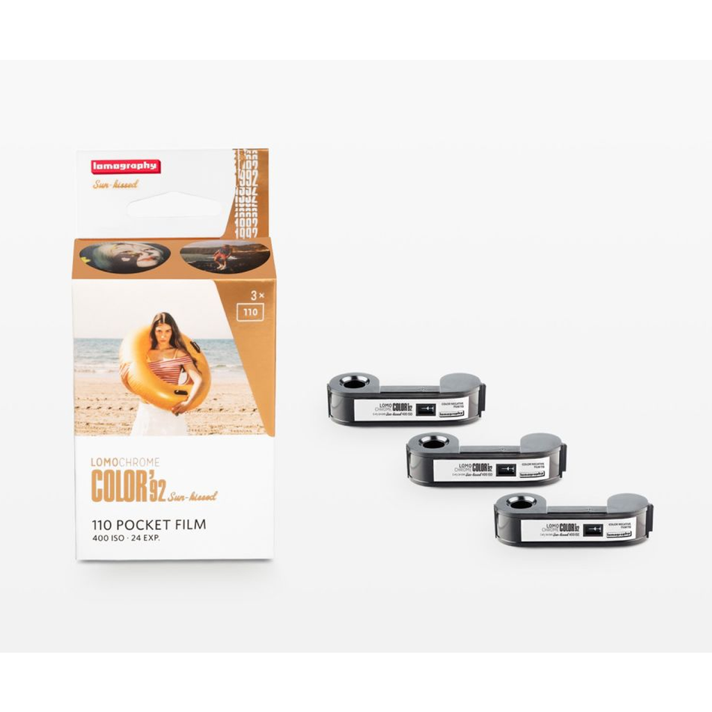 Lomo Chrome Color ’92 Sun-kissed 110 ISO400 - Pack of 3